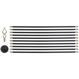   YATO YT24980 Csőtisztító készlet 12 részes 9,2 m/20 mm (flexibilis rúd 10x93,2 cm)