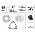 YATO YT2512 Csapágylehúzó 3 körmös 100 mm
