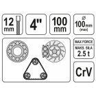 YATO YT2520 Csapágylehúzó 3 körmös,100 mm CrV