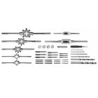 YATO YT2978 Menetfúró és metsző készlet (kézi) 44 részes HSS M3-M12