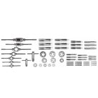 YATO YT2979 Menetfúró és metsző készlet (kézi) 56 részes HSS M3-M20-ig