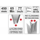 YATO YT3107 Rókafarkú fűrész 450 mm teflon bevonatos 3 élű 