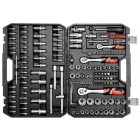 YATO YT38931 Dugókulcs készlet 173 részes 1/2": 10-32 mm, 1/4": 4-14 mm, 3/8": 10-19 mm CrV