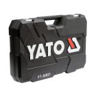 YATO YT38931 Dugókulcs készlet 173 részes 1/2": 10-32 mm, 1/4": 4-14 mm, 3/8": 10-19 mm CrV