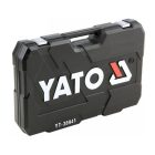 YATO YT38941 Dugókulcs készlet 225 részes 1/2" 10-32 mm, 1/4": 10-14 mm, 3/8": 10-19 mm profi CrV
