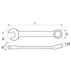 YATO YT4906 Rövid csillag-villáskulcs 13 mm / 109 mm