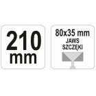 YATO YT5140 Profilfogó áttételes 45°