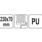 YATO YT51960 Mintás festőhenger 230 x 70 mm