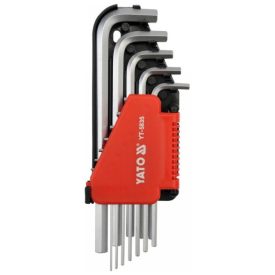   YATO YT5835 Imbuszkulcs készlet 12 részes 1/16"-3/8" CrV