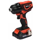 YATO YT82800 Akkus ütvecsavarozó 160 Nm 18 V Li-Ion (1 x 2,0 Ah akku + töltő)