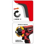 YATO YT82800 Akkus ütvecsavarozó 160 Nm 18 V Li-Ion (1 x 2,0 Ah akku + töltő)