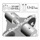 YATO YT84970 Láncfűrész láncszegecselő 