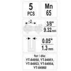 YATO YT84977 Láncfűrész láncszem 3/8" 1,3 mm (5 db/cs)