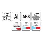 YATO YT8955 Öntöző pisztoly alumíniumbetétes 3 funkció 1/2"