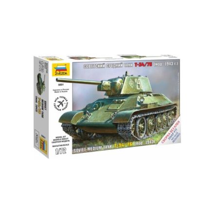 Z5001 Snap Kit tank - T-34/76 (1:72)