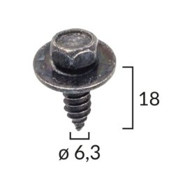 ROMIX karosszéria Csavar